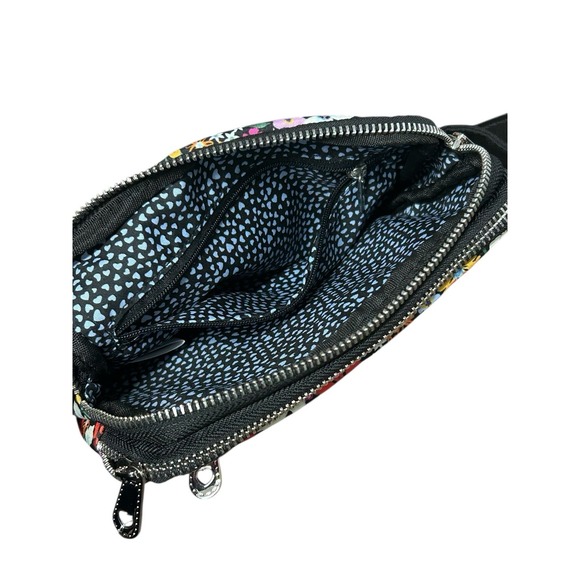 NEW Brighton Painted Poppies Sling Fanny Pack Hip Belt Bag Catherine Hong Floral - Picture 4 of 15